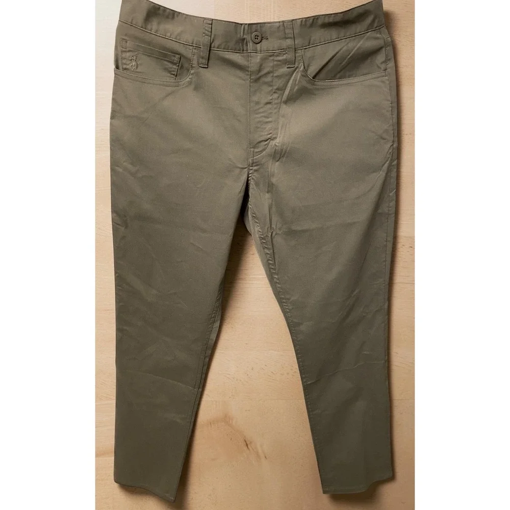 Polo Ralph Lauren Performance Tailored Fit Green Golf Pants Men's 31X30 NEW